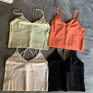 Size small workout tops
